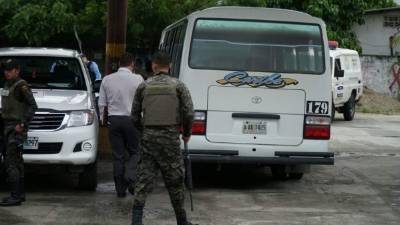 Las autoridades llegaron para custodiar la escena.