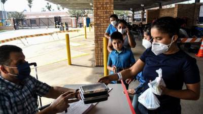 Más de 4,000 niños están bajo la custodia de la CBP y otros 9,000 bajo el HSS./AFP.