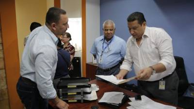 La comisión llegó ayer desde Tegucigalpa a La Ceiba.