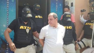 Denis Velásquez fue detenido en Comayagua.