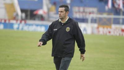 El técnico de Real España, Javier Delgado, señaló al delantero de Olimpia, Romell Quioto, como el responsable de la controversia en el Nacional.