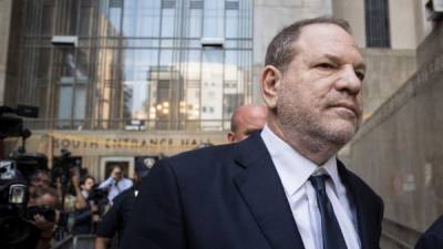 Harvey Weinstein se presentó hoy, 05 de junio, ante el tribunal de Manhattan en Nueva York (EEUU).// Foto Drew Angerer/Getty Images/AFP