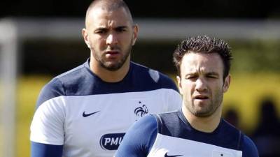 Ambos jugadores franceses fueron separados hace unos meses de la Selección.