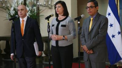 María Antonieta Guillén, ministra de la Presidencia.