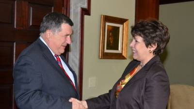 Nikoilai Vladimir y Mireya Agüero