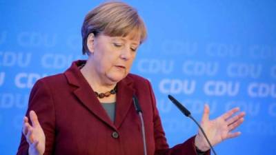 Angela Merkel, canciller alemana.