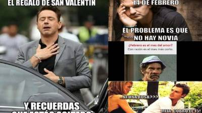 Este miércoles se celebra el Día del Amor y la Amistad; puede ser un momento para celebrar el amor, si estás en pareja; pero, si te encuentras solo también es propicio tomarse la soltería con humor. Los memes no se han hecho esperar y mira las mejores imágenes.
