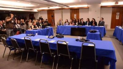 Imagen de una audiencia de la Comisión Interamericana de Derechos Humanos (CIDH). EFE/DANIEL CIMA/CIDH