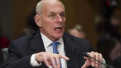 John Kelly, Jefe de Gabinete de la Casa Blanca.