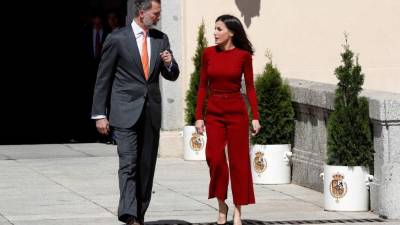 El rey Felipe VI y la reina Letizia. EFE/Archivo