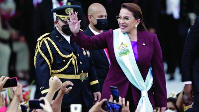 La presidenta de Honduras, Xiomara Castro, va de frente a combatir la corrupción y la impunidad.