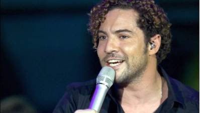 El cantante español David Bisbal.