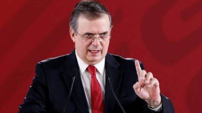 El canciller de México, Marcelo Ebrard. EFE/Archivo