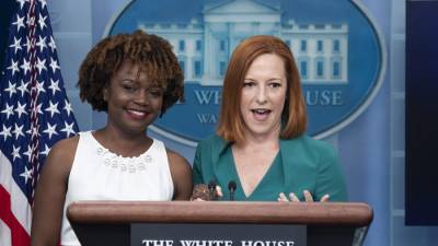 Karine Jean-Pierre sustituye a Jen Psaki.