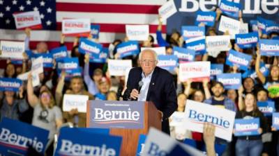 Sanders era uno de los favoritos para quedarse con la nominación demócrata en EEUU./AFP.