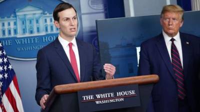 El asesor y yerno del presidente Donald Trump, Jared Kushner. Foto: AFP