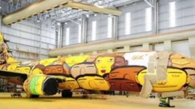 Así lucirá el avión que transportará al plantel brasileño durante la Copa del Mundo. Foto Ámbito.com