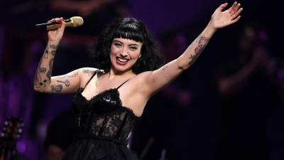 Mon Laferte en el Festival Viña del Mar de 2020.