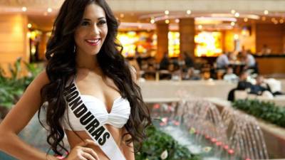 La Miss Honduras, Diana Schoutsen Mendoza.