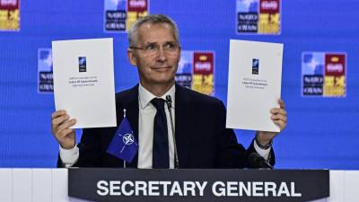 El secretario general de la OTAN, Jens Stoltenberg, lidera las negociaciones para adherir a Suecia y Finlandia.