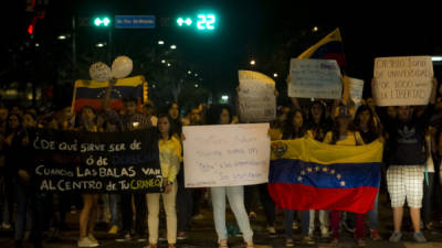 La oposición sigue manifestándose en contra del gobierno de Maduro.