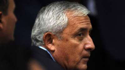 El expresidente de Guatemala, Otto Perez Molina. Foto: AFP/Johan Ordóñez