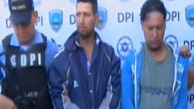 Los detenidos fueron presentados en las instalaciones de la DPI.