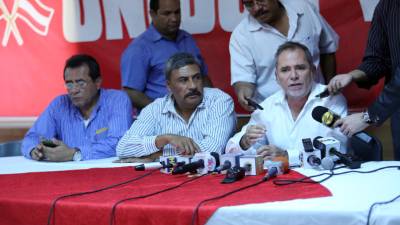 Benjamín Bográn dirigió el reclamo.