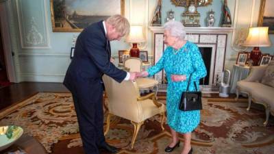 Boris Johnson se convierte en el catorceavo primer ministro del Reino Unido bajo el reinado de Isabel II./AFP.