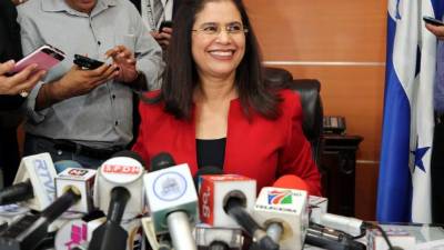 Rixi Moncada, magistrada del Consejo Nacional Electoral (CNE).