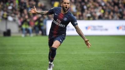 Alves llegó a la capital francesa procedente de la Juventus en julio de 2017.
