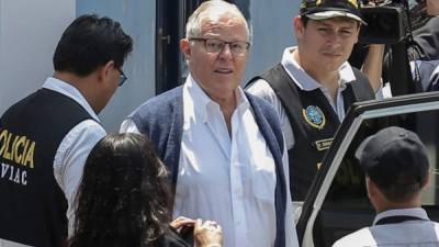 El ex mandatario de 80 años de edad fue detenido esta mañana tras ser sometido a una revisión médica./AFP.
