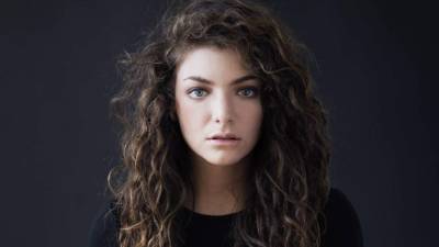 La cantante Lorde.