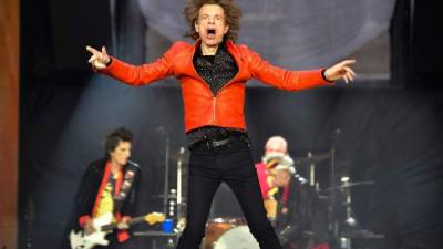 Mick Jagger cantante de la banda de rock The Rolling Stones. AFP