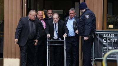 El exproductor cinematográfico Harvey Weinstein. AFP/Archivo