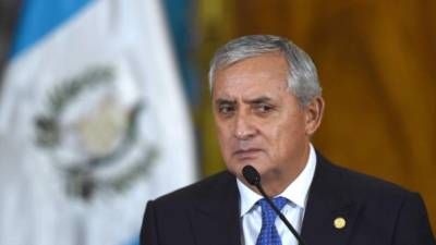 El presidente guatemalteco no ha comparecido ante el pueblo tras conocer la decisión del Congreso de retirarle la inmunidad.