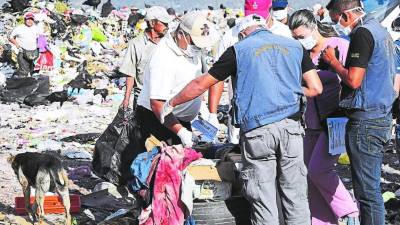 Los pepenadores del lugar estaban consternados.