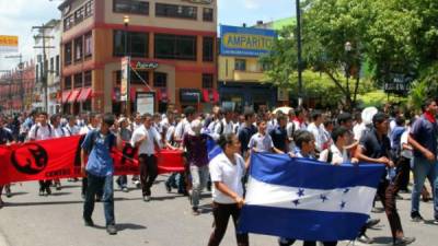 La marcha será desde Megaplaza hasta el parque central de San Pedro Sula.