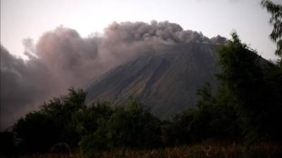 Un sismo de magnitud 4,3 en la escala de Richter sacude la zona del volcán San Cristóbal en Nicaragua. Foto Archivo EFE