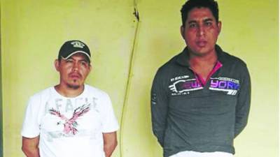 José Medina y Marco Trejo Castillo fueron detenidos la noche del martes.