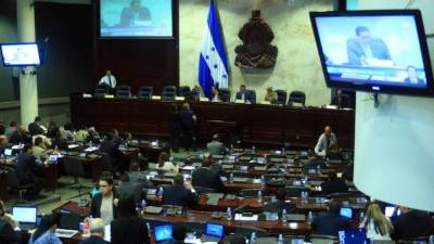 Sesión 20 de agosto Congreso Nacional Honduras.