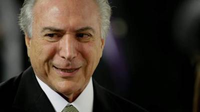 El mandatario interino de Brasil negó que haya habido un golpe de Estado.