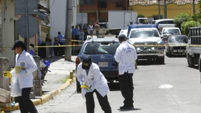 En una esquina a media cuadra de los juzgados capitalinos fue asesinada la abogada Miriam Izaguirre del Cid.