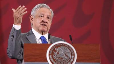 El presidente de México, López Obrador. Foto: EFE