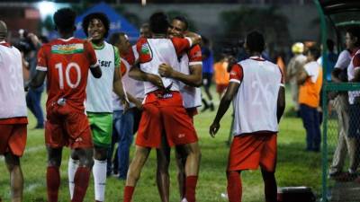 La Real Sociedad sorprendió y derrotó de visitante al Honduras Progreso. Foto Neptalí Romero