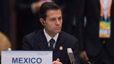 Obrador afirmó que están convirtiendo a Peña Nieto en 'un chivo expiatorio'.
