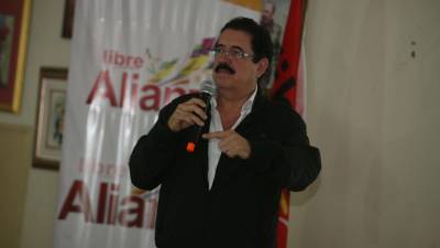 El expresidente de Honduras Manuel Zelaya Rosales.