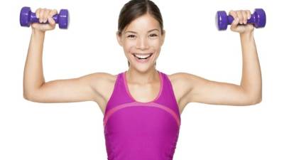 Los ejercicios con pesas de manos se pueden hacer después de la actividad física.