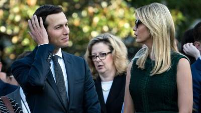 Kushner e Ivanka Trump se convirtieron en dos de los principales asesores del magnate en la Casa Blanca.