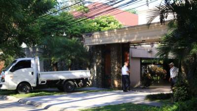 Residencia del empresario Jaime Rosenthal Oliva en el barrio Río de Piedras en San Pedro Sula, Honduras.